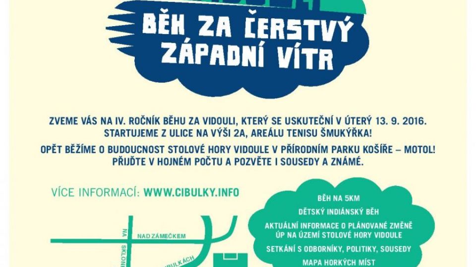 Spolky z Prahy 5 zvou na "Běh za Vidouli"