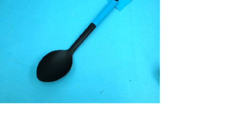 Kuchyňská nylonová lžíce „TESCO BLUE SPOON“