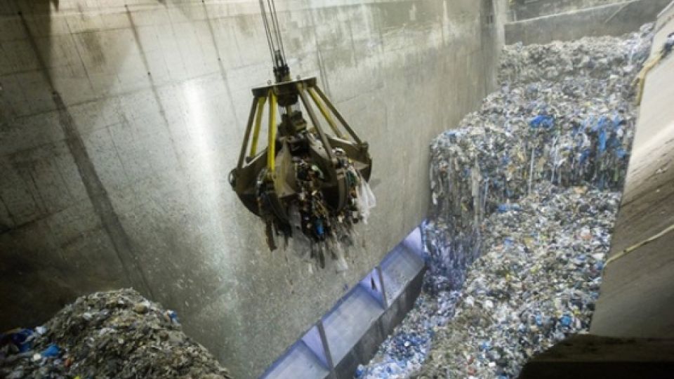 Plánovaná spalovna odpadu v Čepí