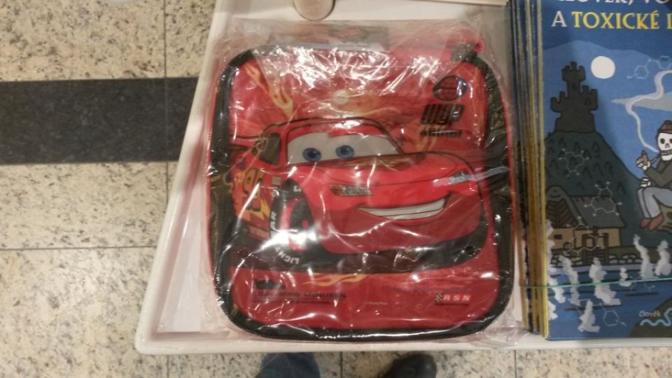 Taška na svačiny s motivem "Cars, Lightning McQueen, Disney Pixar"
