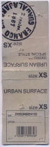 Džíny – Urban Surface, velikost S 