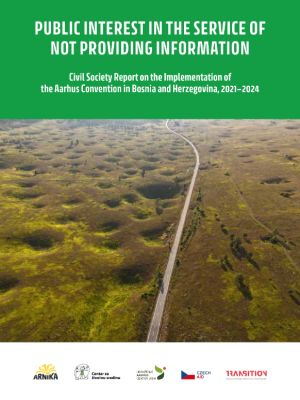 Public Interest in the Service of Not Providing Information: Civil Society Report on the Implementation of the Aarhus Convention in Bosnia and Herzegovina, 2021–2024