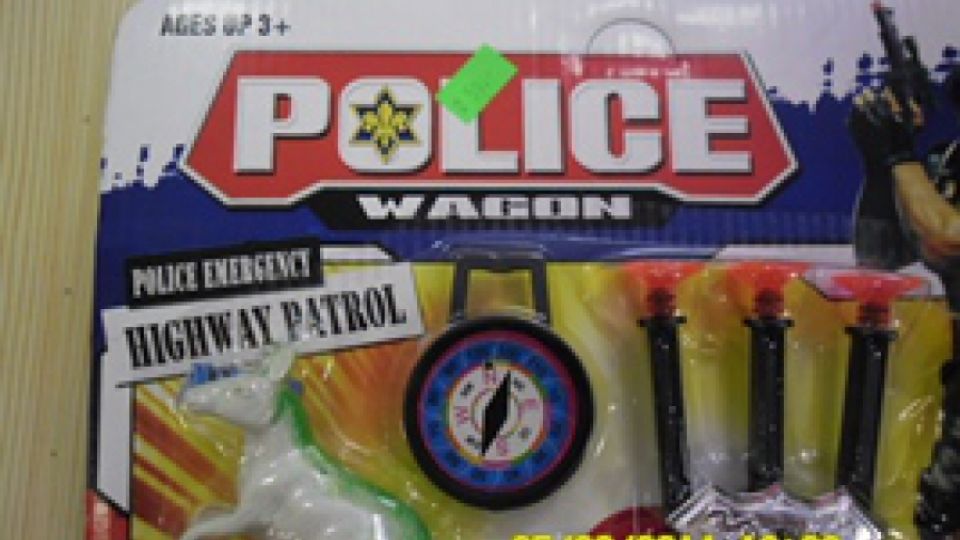 Dětská policejní sada POLICE WAGON