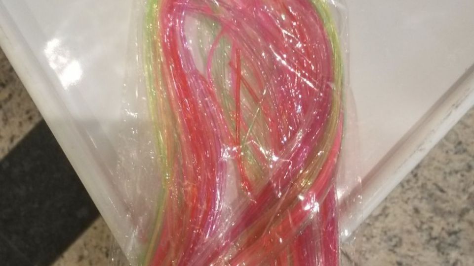 Špagety zaplétací barevné umělohmotné