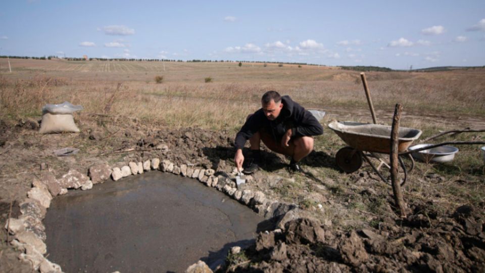 Podzimní práce na východě Moldavska se točí kolem vody
