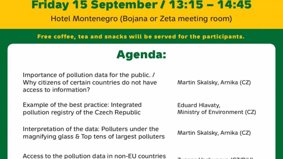 PRTR: Making the data on pollution understandable to the public