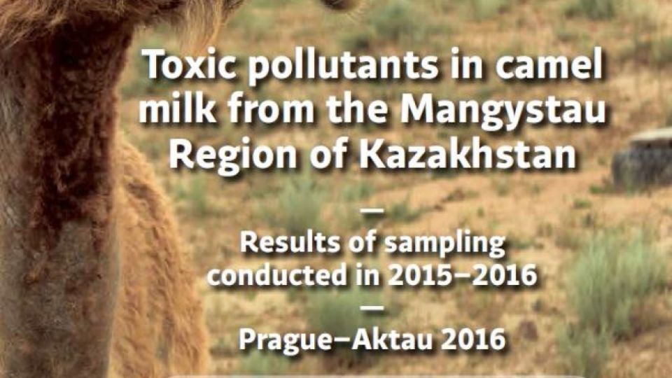 Toxic pollutants in camel milk from the Mangystau Region of Kazakhstan