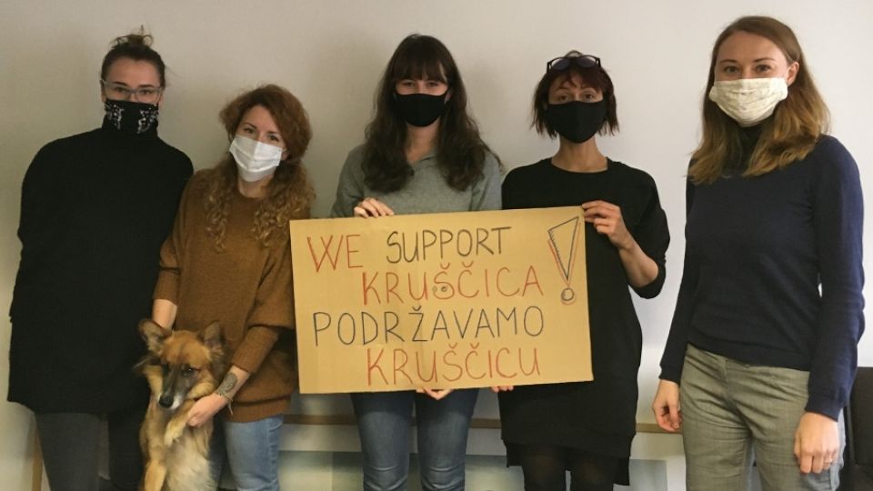 Woman attacked for protecting the River Kruščica. “The violence against activists has to be investigated,” calls Arnika