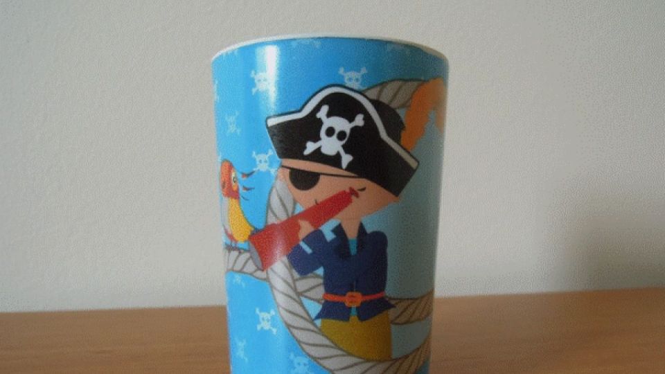 Melaminový pohár „Pirát“