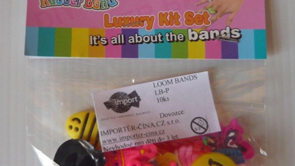 Loom Band Charms and Scoubidou Strings Bought in Czech Republic Contain Phthalates and Heavy Metals (updated)