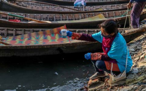 A new study has found significant water pollution by PFAS in Bangladesh. Textile industry to blame