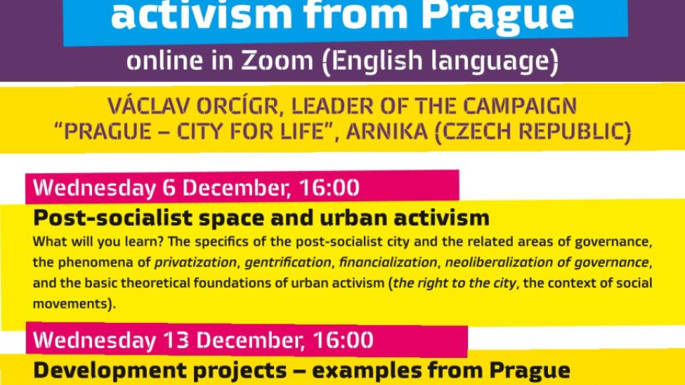 Right to our cities: inspiration of the civic activism from Prague