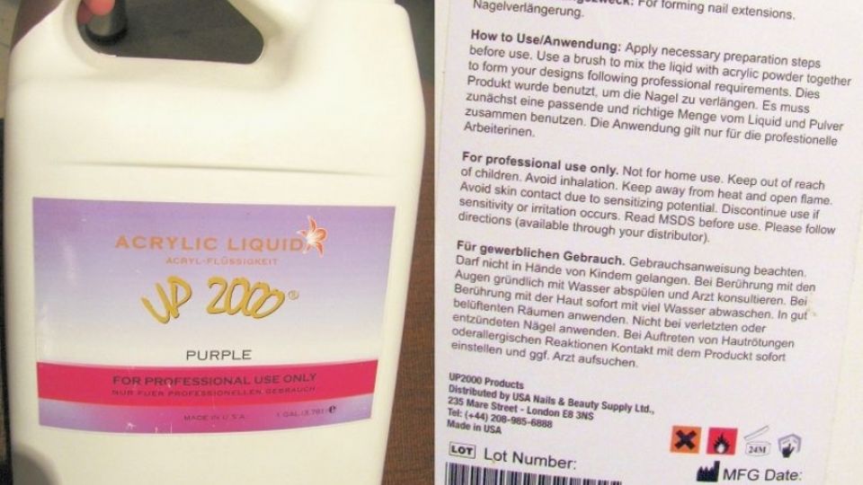 Acrylic Liquid UP 2000 Purple šarže LIQ-000504