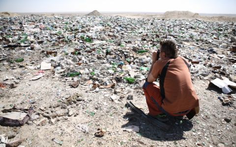 Old municipal landfill (Aktau)