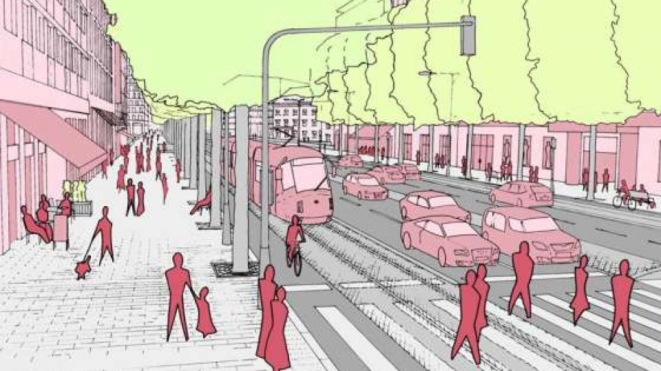 Budoucnost Masarykova nádraží - prezentace studie Dominika Aleše
