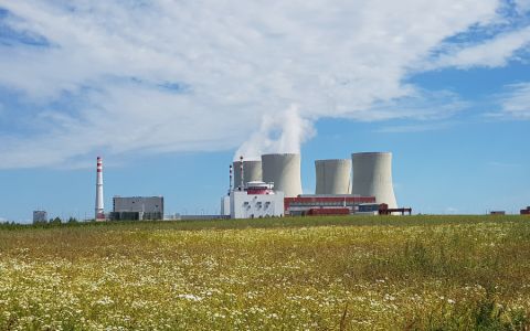 Plánovaná spalovna odpadů u Temelína