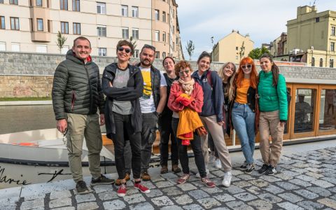 Bosnian activists in the Czech Republic