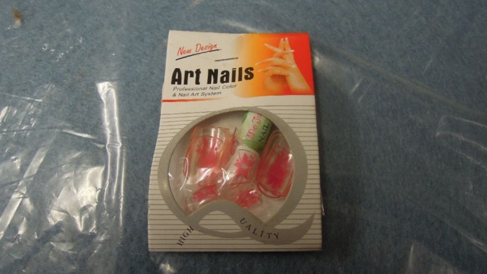 Sada umělých nehtů na ruce Art Nails Professional Nail Color &amp; Nail Art System, Hin er, EAN: 8663326325602