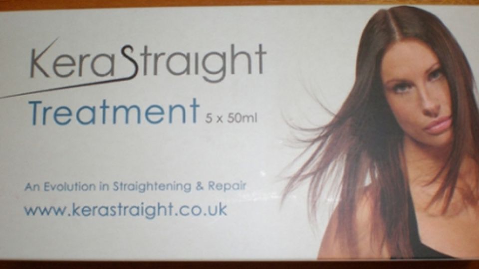 Přípravek k péči o vlasy – KeraStraight Treatment