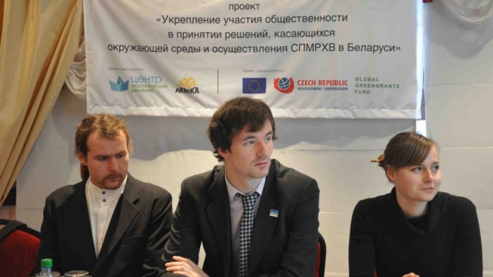 Public informational center on chemical safety and waste in Minsk was opened by CES and Arnika