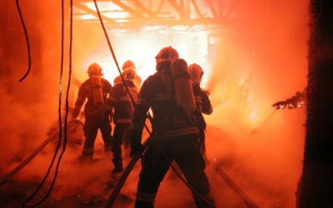 Požár ve spalovně ve Zlíně - Malenovicích