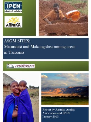ASGM Sites: Matundasi and Makongolosi Mining Areas in Tanzania
