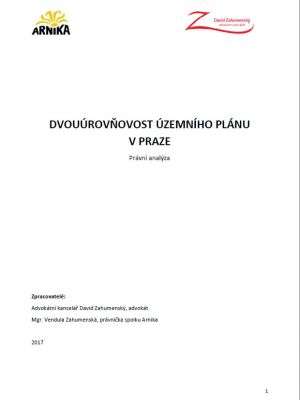 Dvouúrovňovost územního plánu v Praze
