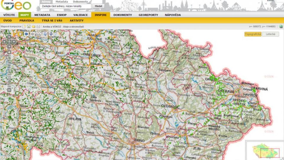 Studenti a experti z Mendelovy univerzity v Brně přidají další dílky do vznikající mapy všech moravských alejí