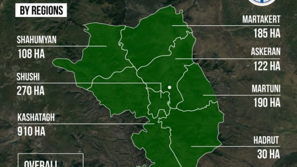 Biodiverzita lesů Náhorního Karabachu v ohrožení kvůli rozsáhlým požárům. Arménské nevládní organizace usilují o podporu mezinárodních environmentálních platforem