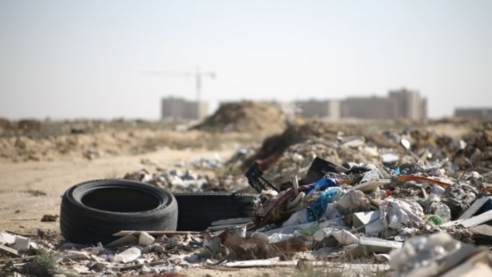 Illegal waste dump (Aktau)