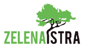 Zelena Istra logo zeleno crno