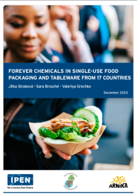 Forever Chemicals in Single-Use Food Packaging and Tableware from 17 Countries