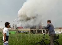 Fire at the Košice (Slovakia) municipal waste incinerator in 2004