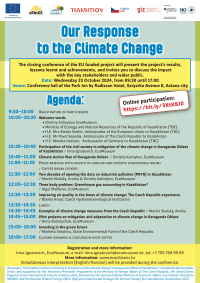 Our response to the Climate Change - Closing Conference in Astana