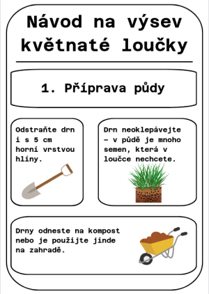 N&aacute;vod na v&yacute;sev květnat&eacute; loučky