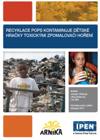 Recyklace POPs kontaminuje dětské hračky toxickými zpomalovači hoření
