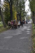 Místní se s Kočárovou alejí rozloučili na kočárech a povozech