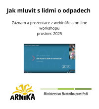 Jak mluvit s lidmi o odpadech (webinář a workshop)