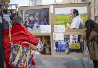 In September, people in Kiev protested against the practice of the MHP. A part of the demonstration was an exhibition describing the major issues in the company's behavior.