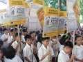 Lead Free, asijské děti požadují barvy bez olova.