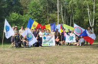 Our Moldovan colleagues took part in a summer camp for young rangers from four countries