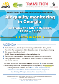 Air quality monitoring in Georgia